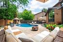 1765 Featherston Court, Mississauga, ON  - Outdoor With In Ground Pool 