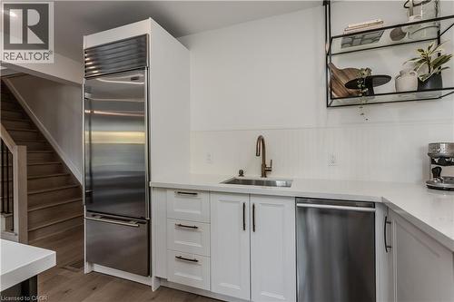 333 St Paul Street, Burlington, ON - Indoor Photo Showing Kitchen With Stainless Steel Kitchen