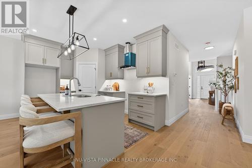 71 Basil Crescent, Middlesex Centre (Ilderton), ON - Indoor Photo Showing Kitchen With Upgraded Kitchen