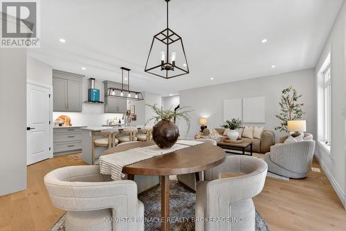 71 Basil Crescent, Middlesex Centre (Ilderton), ON - Indoor Photo Showing Dining Room