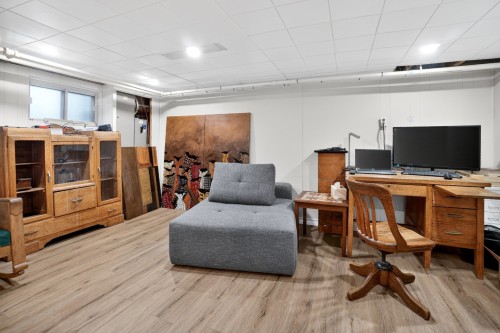 Salle familiale - 3032 Rue Pierre-Tétreault, Montréal (Mercier/Hochelaga-Maisonneuve), QC - Indoor Photo Showing Office