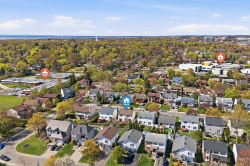 Photo aérienne - 18 Av. De Compton Crescent, Pointe-Claire, QC - Outdoor With View