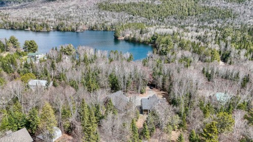 Photo aérienne - 589 Ch. Du Lac-Sylvère, Saint-Donat, QC - Outdoor With Body Of Water With View