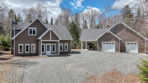 Façade - 589 Ch. Du Lac-Sylvère, Saint-Donat, QC - Outdoor With Facade
