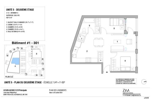Floor Plan - 301-1360 Rue Principale, Saint-Roch-De-L'Achigan, QC - Other