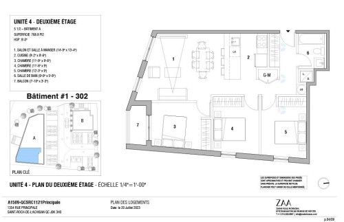 Floor Plan - 302-1360 Rue Principale, Saint-Roch-De-L'Achigan, QC - Other