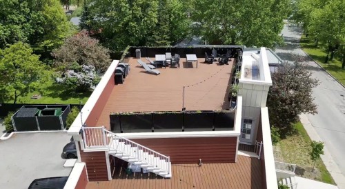 Patio - 302-1360 Rue Principale, Saint-Roch-De-L'Achigan, QC - Outdoor