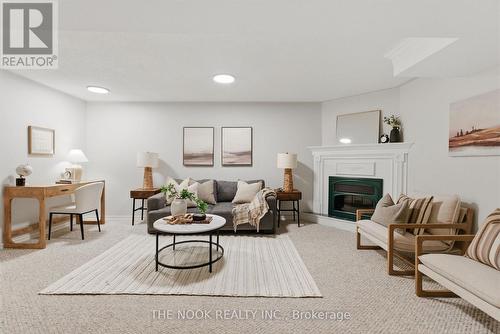1139 Ridgemount Boulevard, Oshawa (Pinecrest), ON - Indoor With Fireplace