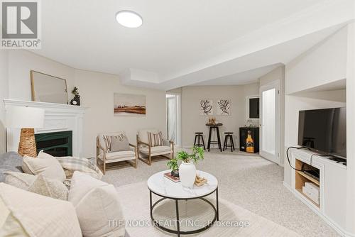 1139 Ridgemount Boulevard, Oshawa (Pinecrest), ON - Indoor Photo Showing Living Room With Fireplace