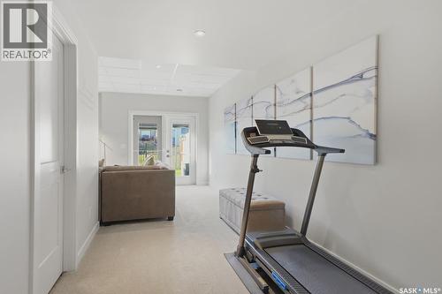 27 619 Evergreen Boulevard, Saskatoon, SK - Indoor Photo Showing Gym Room