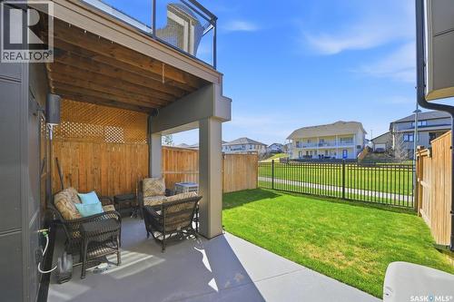 27 619 Evergreen Boulevard, Saskatoon, SK - Outdoor With Deck Patio Veranda With Exterior