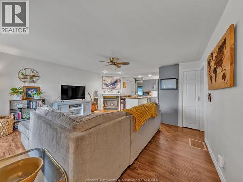 3647 Matchett, Windsor, ON - Indoor Photo Showing Living Room With Fireplace