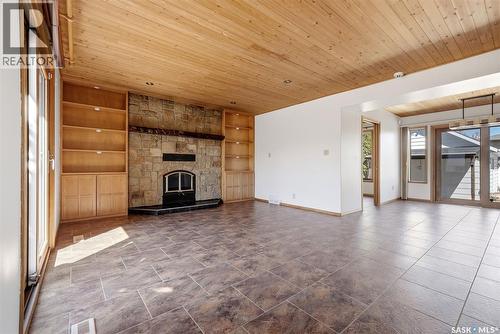 4 Bannister Avenue, Regina, SK - Indoor With Fireplace
