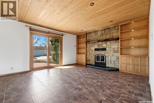4 Bannister Avenue, Regina, SK - Indoor With Fireplace