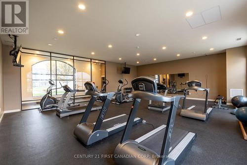 208 - 260 Villagewalk Boulevard, London North (North R), ON - Indoor Photo Showing Gym Room