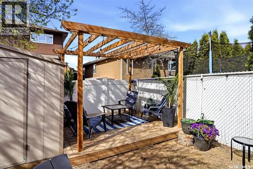 6954 Maple Brook Crescent, Regina, SK - Outdoor With Deck Patio Veranda With Exterior
