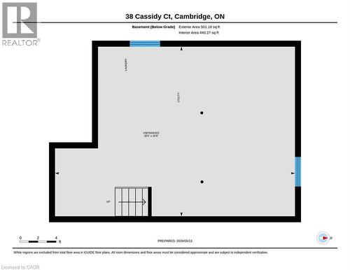 Basement - 38 Cassidy Court, Cambridge, ON - Other