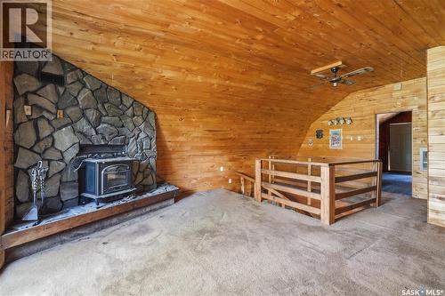 17 Mccordick Street, Shields, SK - Indoor With Fireplace