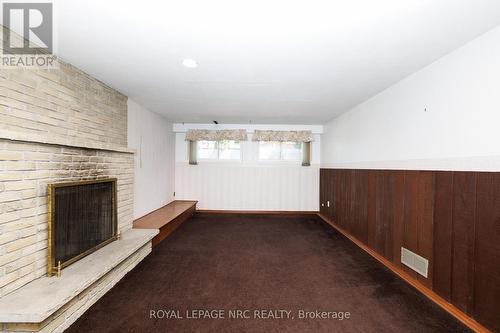 8 Kerwin Gate, St. Catharines (Lakeport), ON - Indoor Photo Showing Other Room With Fireplace