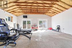 Modified garage/gym - 