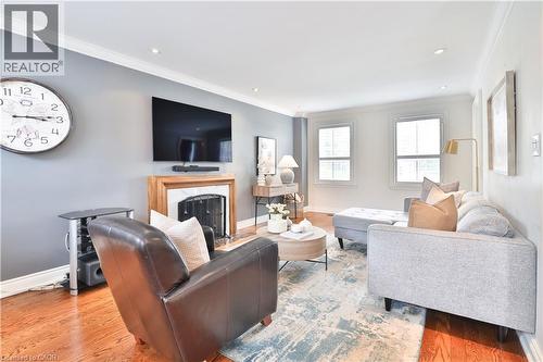 1163 Cayente Place, Mississauga, ON - Indoor Photo Showing Living Room With Fireplace
