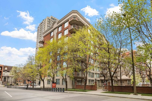 Façade - 803-1080 Rue St-Mathieu, Montréal (Ville-Marie), QC - Outdoor With Facade