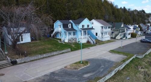 Photo aérienne - 150 Rue Du Quai, La Malbaie, QC - Outdoor With Facade