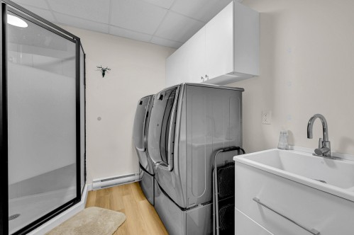 Bathroom - 670 Rue Des Mésanges, Sainte-Agathe-Des-Monts, QC - Indoor Photo Showing Laundry Room