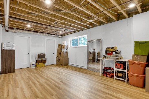 Family Room - 670 Rue Des Mésanges, Sainte-Agathe-Des-Monts, QC - Indoor Photo Showing Basement