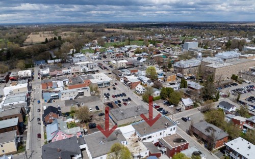 Aerial View - 312  - 330 Rue St-Jacques, L'Assomption, QC - Outdoor With View