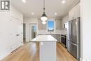 40 105 Hathway Crescent, Saskatoon, SK  - Indoor Photo Showing Kitchen With Stainless Steel Kitchen With Upgraded Kitchen 