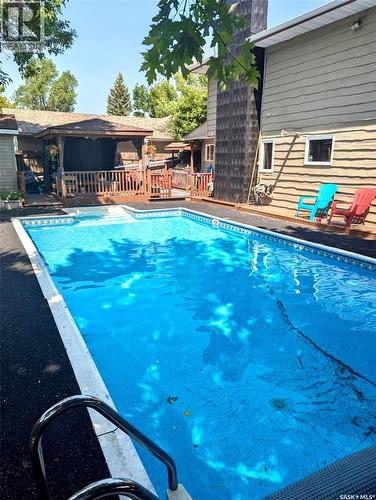 182 Lincoln Drive, Regina, SK - Outdoor With In Ground Pool