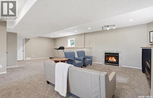 502 Lemay Crescent, Saskatoon, SK - Indoor With Fireplace