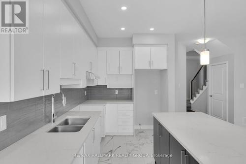 1940 Hawker Private, Ottawa, ON - Indoor Photo Showing Kitchen With Double Sink