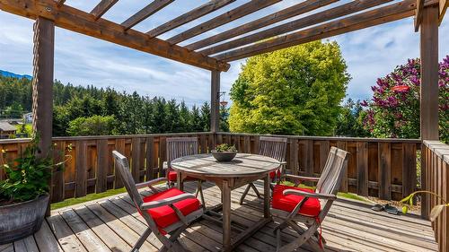 3609 Masuch Road, Creston, BC - Outdoor With Deck Patio Veranda With Exterior