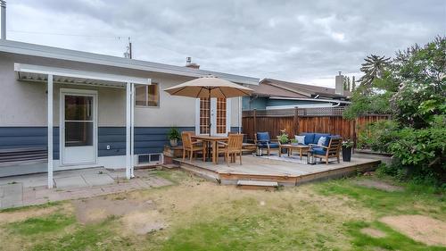 132 Secrest Place, Penticton, BC - Outdoor With Deck Patio Veranda