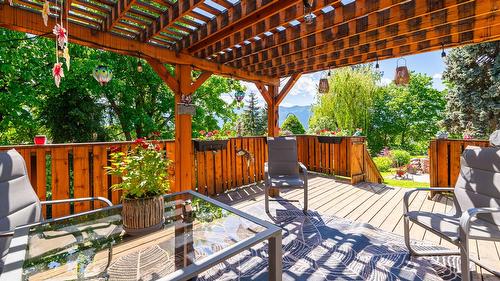 2125 Sunset Boulevard, Creston, BC - Outdoor With Deck Patio Veranda With Exterior