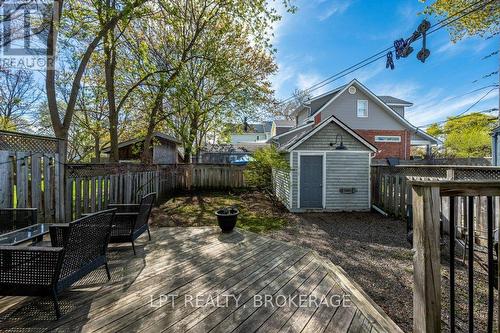 Large Deck - 570 Frontenac Street, Kingston (East Of Sir John A. Blvd), ON - Outdoor With Deck Patio Veranda