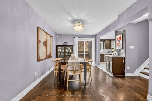 53 Poets Walk Way, Toronto, ON - Indoor Photo Showing Dining Room