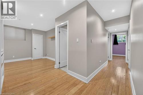 UNIT A - Lower Level Rec Room - 167 Walnut Street S, Hamilton, ON - Indoor Photo Showing Other Room
