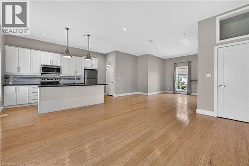 UNIT A - Main Level Kitchen & Dining Space - 167 Walnut Street S, Hamilton, ON - Indoor Photo Showing Kitchen