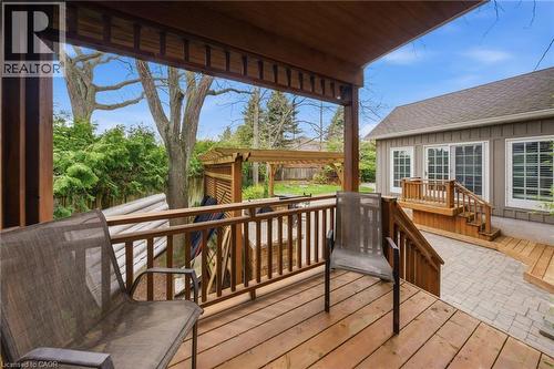 383 North Shore Boulevard W, Burlington, ON - Outdoor With Deck Patio Veranda With Exterior