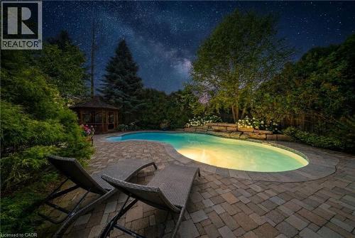 383 North Shore Boulevard W, Burlington, ON - Outdoor With In Ground Pool