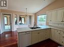 616 3Rd Street E, Spiritwood, SK  - Indoor Photo Showing Kitchen With Double Sink 