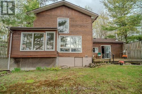 Exterior lakeside - 14 Swallow Road, Mcdougall, ON - Outdoor With Exterior
