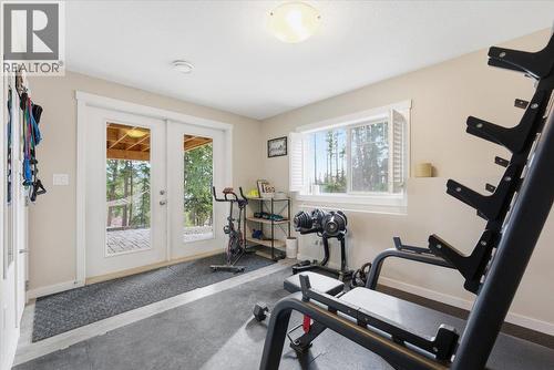 309 Killarney Way, Vernon, BC - Indoor Photo Showing Gym Room