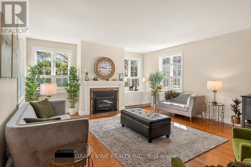 5763 Gowan Gate, Ottawa, ON - Indoor Photo Showing Living Room With Fireplace