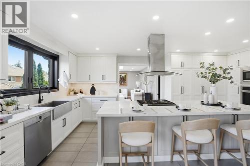 176 Albion Falls Boulevard, Hamilton, ON - Indoor Photo Showing Kitchen With Upgraded Kitchen