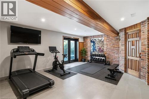 176 Albion Falls Boulevard, Hamilton, ON - Indoor Photo Showing Gym Room