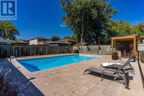 16 Palgrave Crescent, Brampton, ON - Outdoor With In Ground Pool